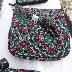 Vera Bradley Disney Medallion Triple zip hipster